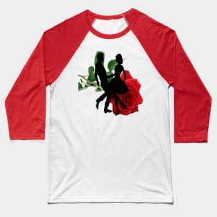 Rose Dance Baseball T-Shirt